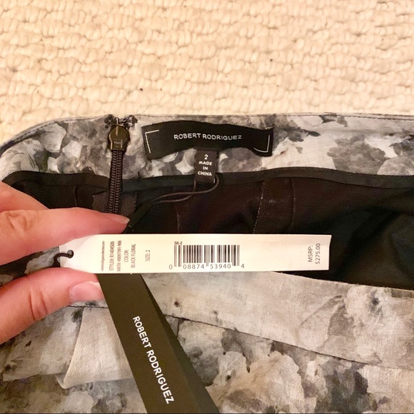 Black and White Edgy Skirt - Picture 5 of 5